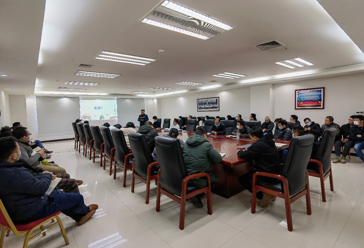 劉鴻委員介紹中國科學院2021年度工作會議